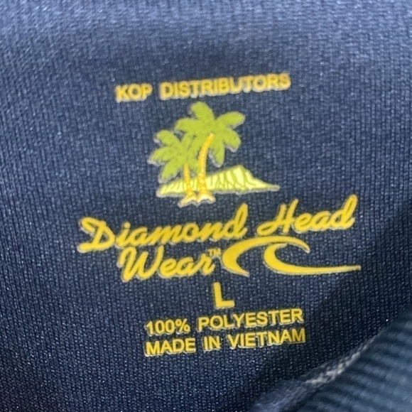 EUC Diamond Head Wear Polo Tropical Golf Shirt - Picture 8 of 16